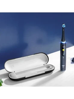 Oral-B Zahn & Mundpflege<Elektrische Zahnbürste "iO Series 9 + 2. Handstück & Reiseetui" in Schwarz/Rose