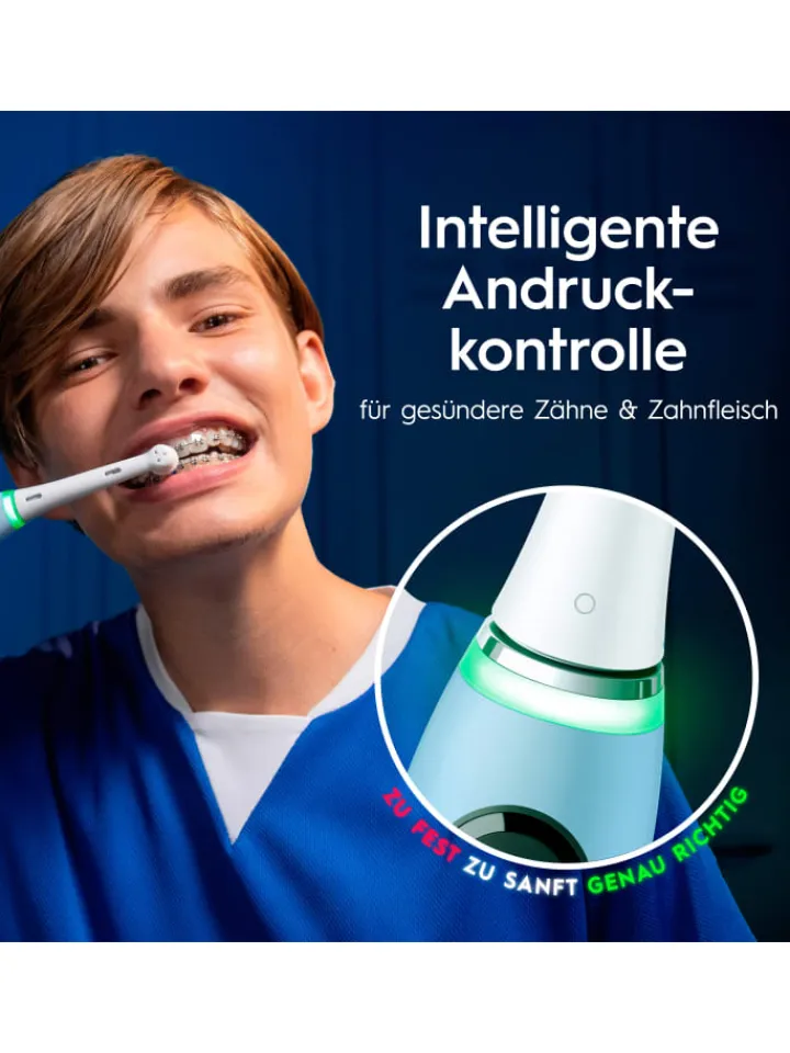 Oral-B Zahn & Mundpflege<Elektrische Zahnbürste "iO Series 9 + Lade-Reiseetui & Tasche" in Blau