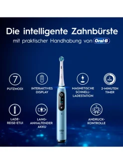 Oral-B Zahn & Mundpflege<Elektrische Zahnbürste "iO Series 9 + Lade-Reiseetui & Tasche" in Blau