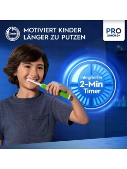 Oral-B Zahn & Mundpflege<Elektrische Zahnbürste "Pro Junior" in Grün