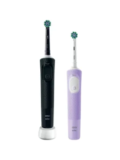 Oral-B Zahn & Mundpflege<Elektrische Zahnbürste "Vitality Pro + 2. Handstück" in Schwarz/Lila