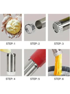 Stoneline Küchenelektronik<Elektrischer Pasta-Maker in Rot - (B)30,5 x (H)23,4 x (T)6,5 cm