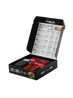 Stoneline Küchenelektronik<Elektrischer Pasta-Maker in Rot - (B)30,5 x (H)23,4 x (T)6,5 cm
