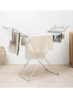 InnovaGoods Wäschekörbe & -Ständer<Elektrischer Wäscheständer in Grau - (B)148 x (H)112 x (T)54 cm
