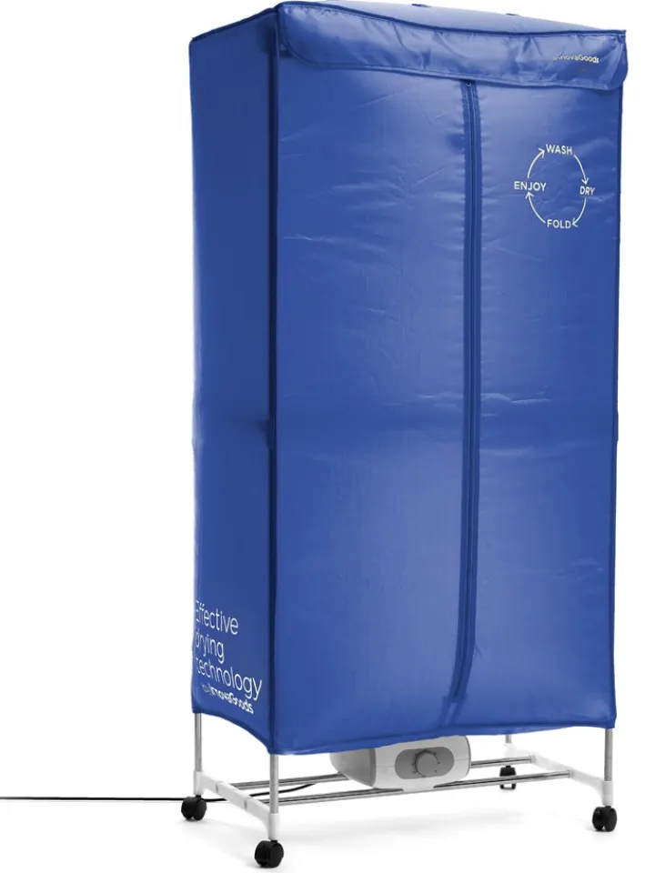 InnovaGoods Wäschekörbe & -Ständer<Elektrischer Wäschetrockner in Blau - (B)70 x (H)150 x (T)45 cm