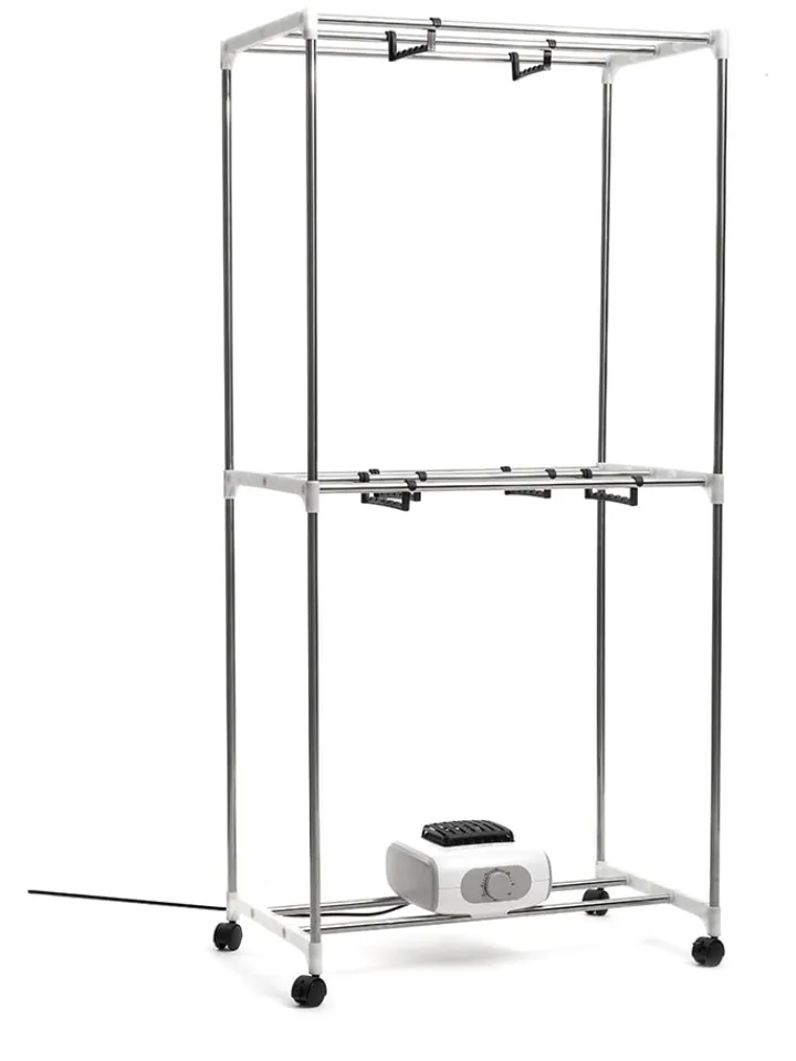 InnovaGoods Wäschekörbe & -Ständer<Elektrischer Wäschetrockner in Grau - (B)70 x (H)150 x (T)45 cm