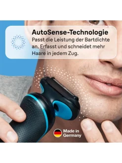 Braun Technik|Pflege & Gesundheit<Elektrorasierer "Series 5 - 51-B1820s" in Schwarz/ Dunkelblau