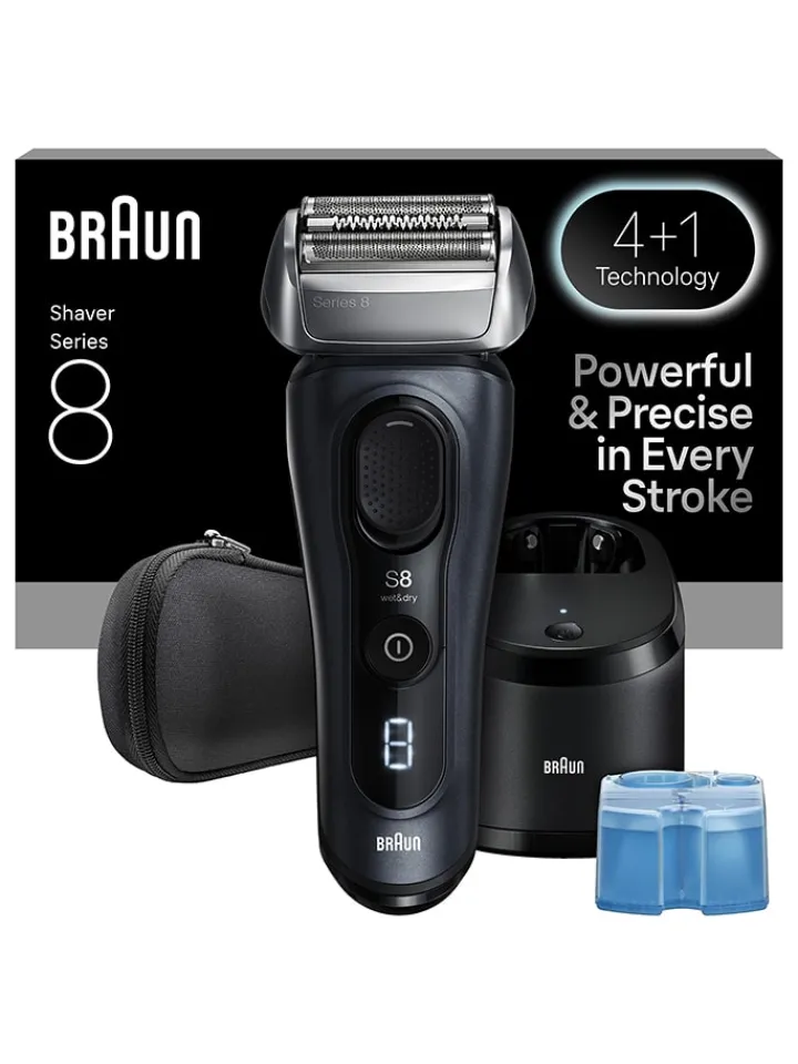Braun Technik|Pflege & Gesundheit<Elektrorasierer "Series 8 8663cc" in Schwarz