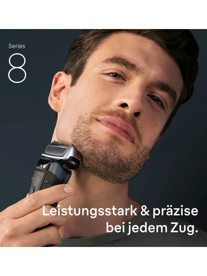 Braun Technik|Pflege & Gesundheit<Elektrorasierer "Series 8 8663cc" in Schwarz