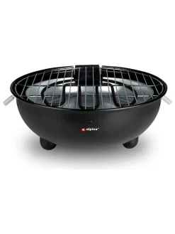 Philips Küchenelektronik<Elektro-Tischgrill in Schwarz - Ø 30 cm
