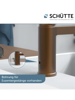 Franz Joseph Schütte Badarmaturen<ELEPHANT Waschtischarmatur, Kupfer matt