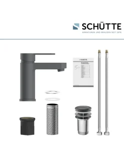 Franz Joseph Schütte Badarmaturen<ELEPHANT Waschtischarmatur, Anthrazit matt