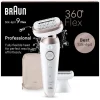 Braun Technik|Pflege & Gesundheit<Epilierer "Silk-épil 9-030 3D" in Weiß/ Rosa
