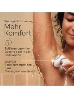 Braun Technik|Pflege & Gesundheit<Epilierer "Silk-épil 9-030 3D" in Weiß/ Rosa