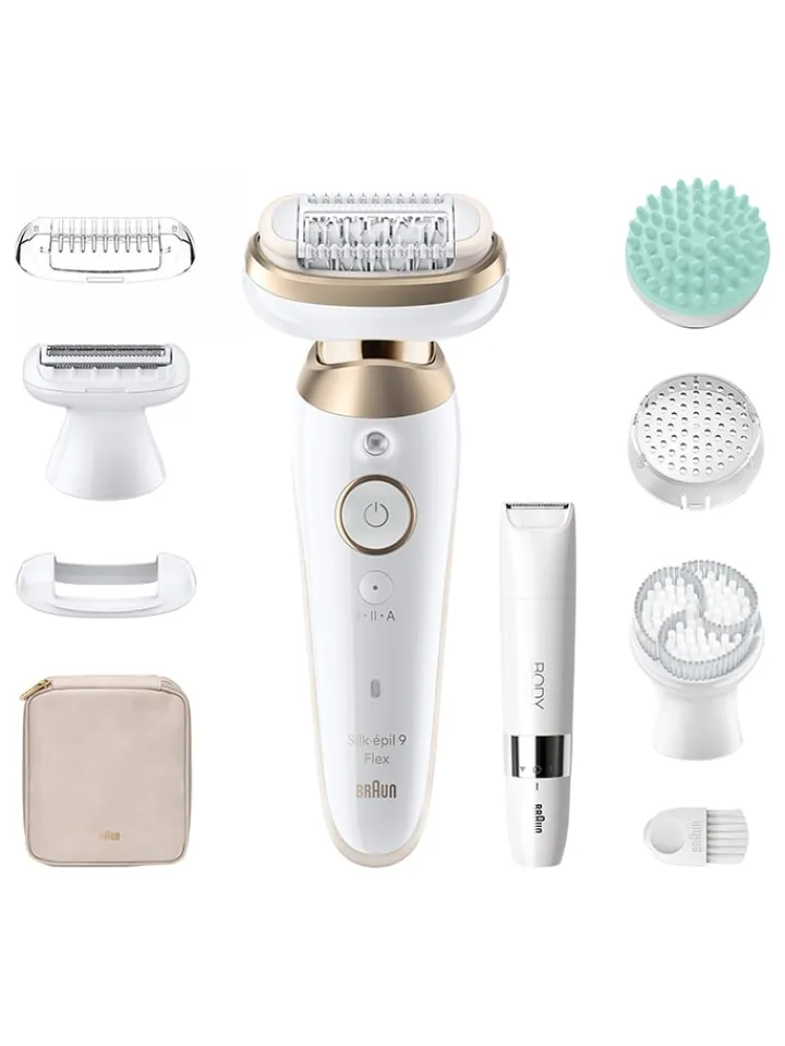 Braun Technik|Pflege & Gesundheit<Epilierer "Silk-épil 9-481 3D SkinSpa" in Weiß/ Gold