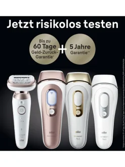 Braun Technik|Pflege & Gesundheit<Epilierer "Silk-épil 9-481 3D SkinSpa" in Weiß/ Gold