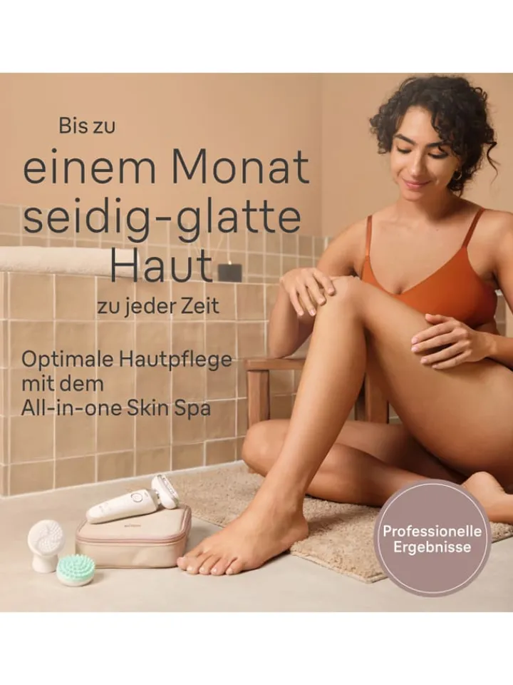 Braun Technik|Pflege & Gesundheit<Epilierer "Silk-épil 9-481 3D SkinSpa" in Weiß/ Gold