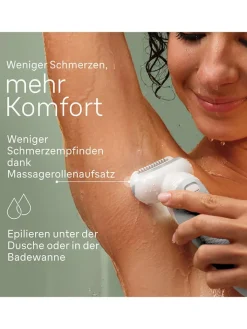 Braun Technik|Pflege & Gesundheit<Epilierer "Silk-épil 9-341" in Weiß/ Silber