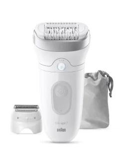 Braun Technik|Pflege & Gesundheit<Epilierer "Silk-épil 7 SE7-041" in Weiß/ Grau