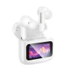 Wisam® Tv & Audio<EQ14 TWS Bluetooth Kopfhörer Touchscreen Case Weiß