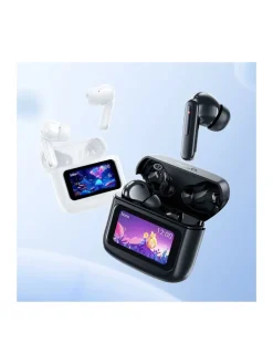 Wisam® Tv & Audio<EQ14 TWS Bluetooth Kopfhörer Touchscreen Case Weiß