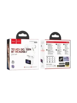 Wisam® Tv & Audio<EQ14 TWS Bluetooth Kopfhörer Touchscreen Case Weiß