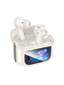 Wisam® Tv & Audio<EQ21 TWS Kopfhörer ANC+ENC Touchscreen Case Weiß