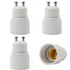Intirilife Leuchtmittel<4er Set Lampenadapter E27 auf G9 in WEISS