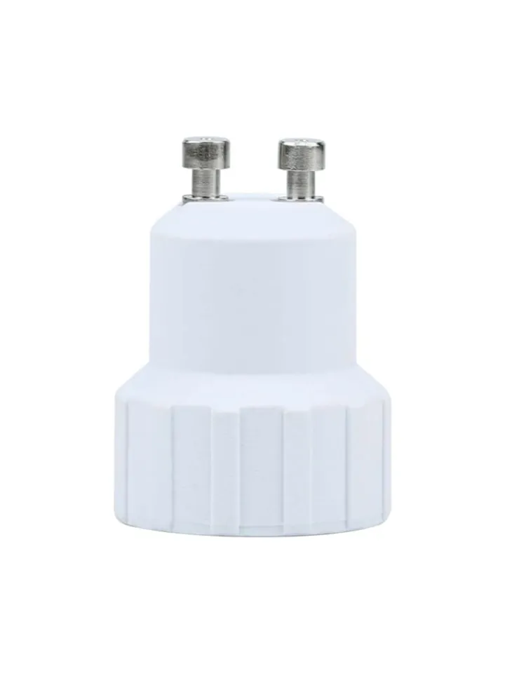 Intirilife Leuchtmittel<4er Set Lampenadapter E27 auf G9 in WEISS