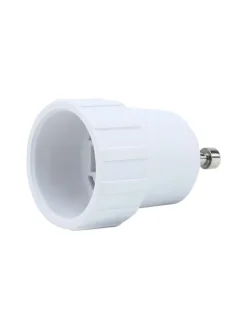 Intirilife Leuchtmittel<4er Set Lampenadapter E27 auf G9 in WEISS