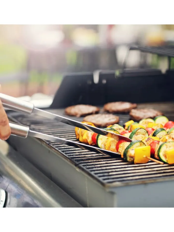 relaxdays Grillen<500er Set: Schaschlikspieße in Natur