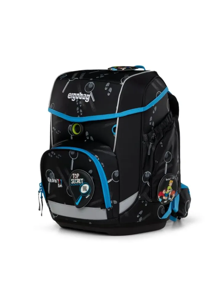 Ergobag Büro- & Schulbedarf<cubo Schulranzen-Set Drei Fragezeichen Kids Bärdektiv