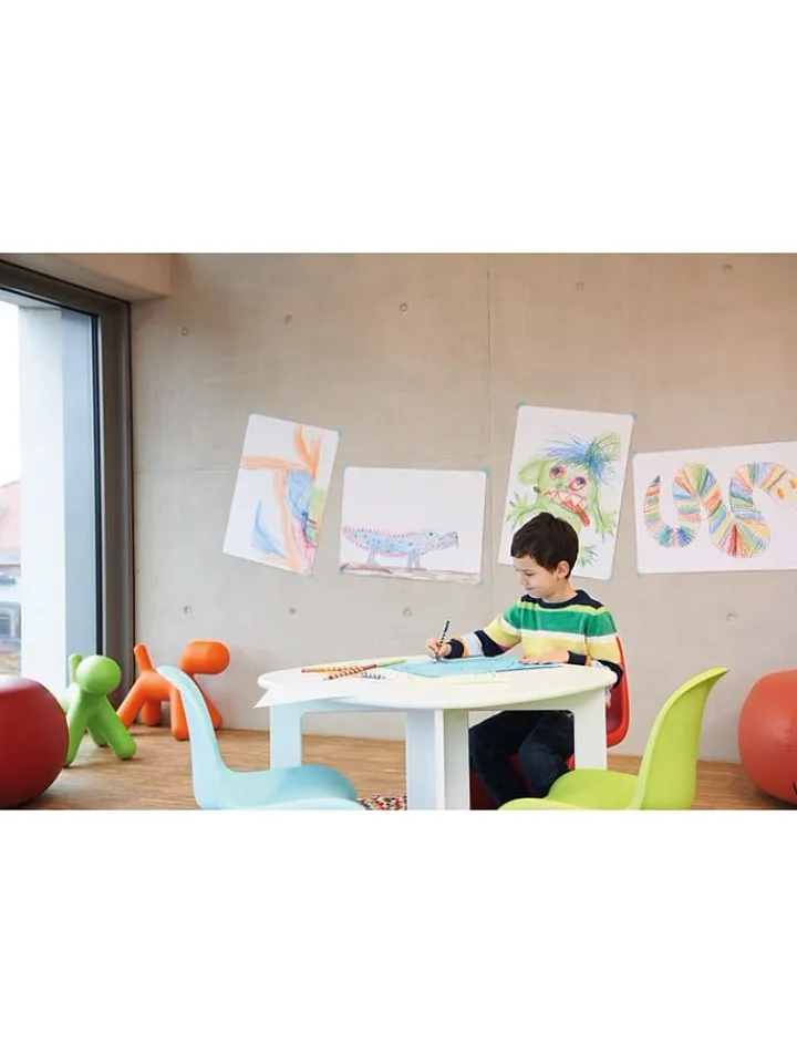 STABILO Büro- & Schulbedarf<Ergonomische Buntstifte - Linkshänder " EASYcolors" - 12 Stück+Spitzer