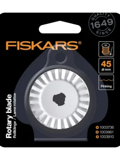 Fiskars Weitere Haushaltshelfer<Ersatzklinge mit Einkerbungen in Silber - Ø 4,5 cm