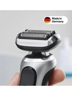 Braun Technik|Pflege & Gesundheit<Ersatz-Scherkopf "Series 7" in Silber