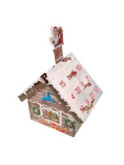 Krebs Glas Lauscha Adventskalender<24er-Set: Adventskalender in Bunt