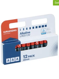 GRUNDIG Technikzubehör<2er-Set: Alkaline Batterien - AAA/LR03 950mah - 2x 12 Stück