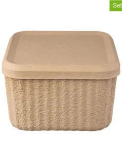 Blomus Kisten & Körbe<2er-Set: Aufbewahrungsboxen "Redo" in Beige - (B)30 x (H)20 cm