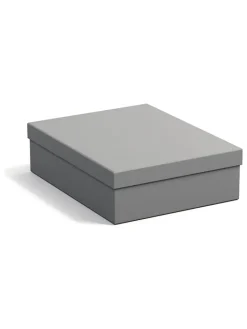 BigsoBox Kisten & Körbe<5er-Set: Aufbewahrungsboxen "Cindy" in Grau