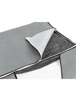IDOMYA Essentials Kisten & Körbe<3er-Set: Aufbewahrungskorb in Grau - (B)60 x (H)35 x (T)43 cm