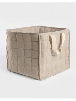 Homla Kisten & Körbe<3er-Set: Aufbewahrungskörbe "Ersen" in Beige - (B)33 x (H)30 x (T)33 cm