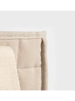 Homla Kisten & Körbe<3er-Set: Aufbewahrungskörbe "Ersen" in Beige - (B)33 x (H)30 x (T)33 cm