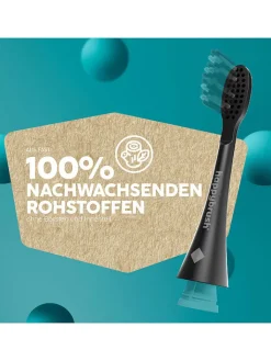 happybrush Zahn & Mundpflege<3er-Set: Aufsteckbürsten "Eco Vibe3+"