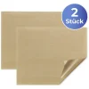 Wenko Koch- & Backutensilien<2er-Set: Backmatten in Beige - (L)36 x (B)42 cm