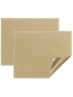 Wenko Koch- & Backutensilien<2er-Set: Backmatten in Beige - (L)36 x (B)42 cm