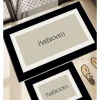 Mijolnir Badtextilien<2er-Set: Badvorleger in Beige/ Weiß/ Schwarz