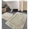 Colorful Cotton Badtextilien|Badtextilien<2er-Set: Badvorleger in Beige