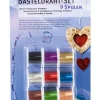 folia PAPER Kreativbedarf & Do-It-Yourself<9er-Set: Basteldraht in Bunt, je 2 m