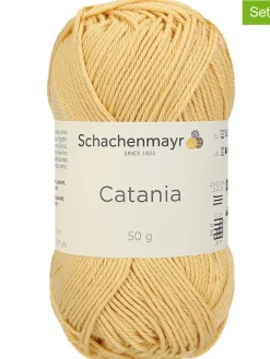 Schachenmayr since 1822 Kreativbedarf & Do-It-Yourself<10er-Set: Baumwollgarne ''Catania'' in Gelb - 10x 50 g