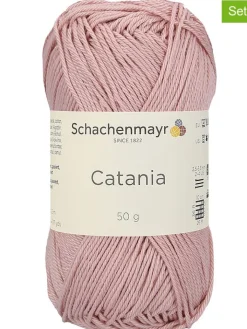 Schachenmayr since 1822 Kreativbedarf & Do-It-Yourself<10er-Set: Baumwollgarne ''Catania'' in Rosa - 10x 50 g